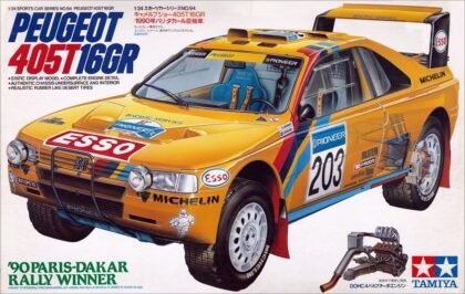 Tamiya Peugeot 405 T16 GR Paris-Dakar 1:24 Model Kit